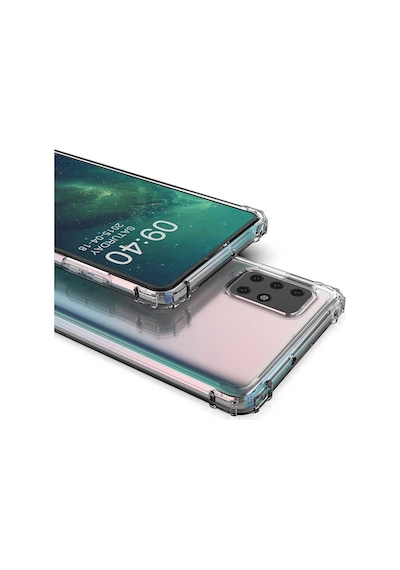 Samsung Uyumlu Galaxy A71 Kilif Köse Korumali Seffaf Silikon Kapak 406850338