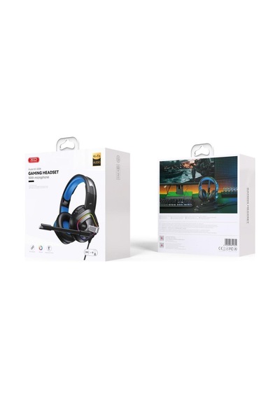 Ge08 Kulak Üstü Kablolu Rgb Işıklı Mikrofonlu Gaming Oyuncu Kulaklığı - 2 Metre - Hi-fis