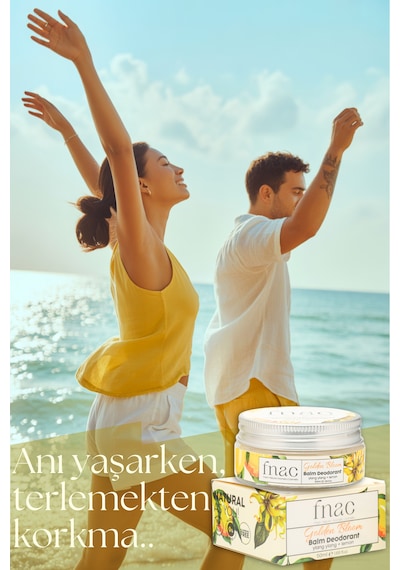 %100 Doğal İçerikli Ter Kokusu Önleyici Krem Deodorant Alüminyumsuz Alkolsüz Doğal Deodorant Kadın