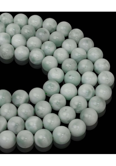 10 Mm Larimar Taşı Dizi Siyah