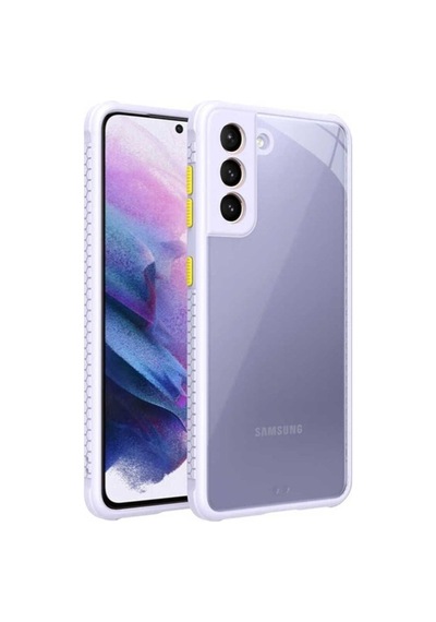 Galaxy S21 Kılıf Zore Kaff Kapak Mor