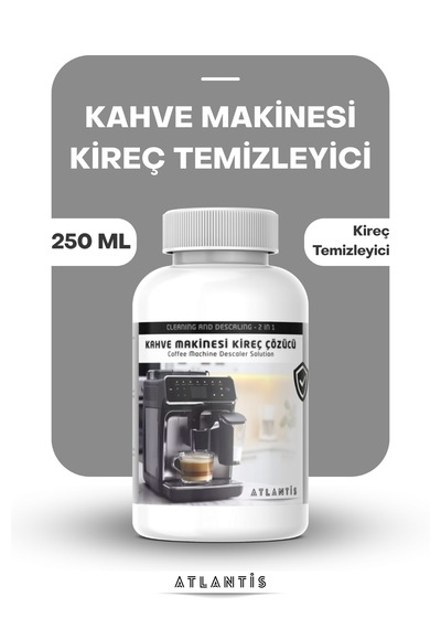 Kahve & Espresso Makinesi Kireç Çözücü 250 Ml Güçlü Temizlik