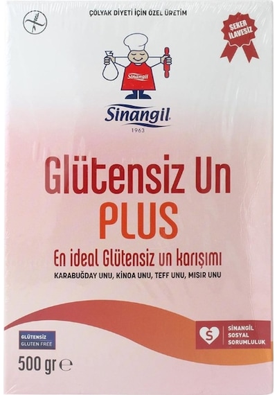 Sinangil Glutensiz Un Plus 500 G