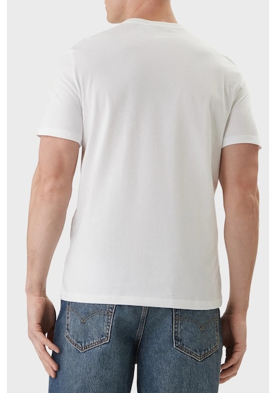Calvin Klein Erkek T Shirt Lv04rf278g Yaf Beyaz Beyaz