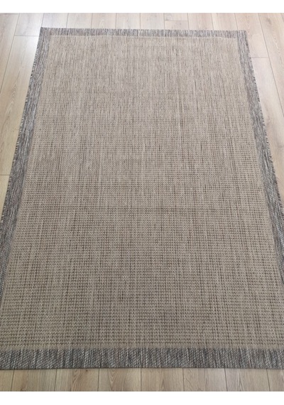 Çam Halı Sisal 9509 Bej Bordürlü Jüt Sisal Kilim