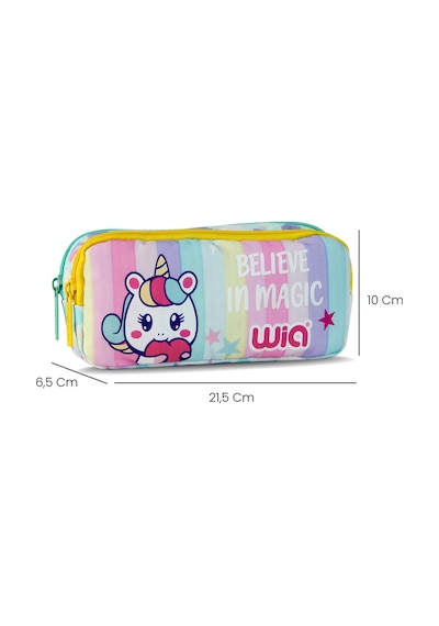 Wia Unicorn Kız Çocuk Kalemlik Turkuaz
