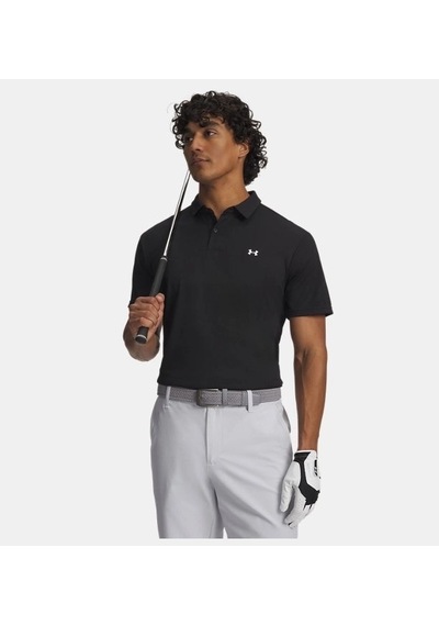 Under Armour Ua T2g Pique Erkek Polo T-shirt 6012303-001 Siyah