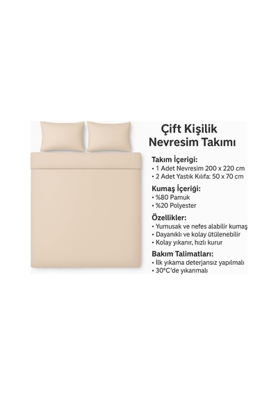 Çift Kişilik Desenli Nevresim + 2 Adet Kapaklı Yastık Kılıfı Mavi 200x230 Cm, Ciftntstil Çok Renkli
