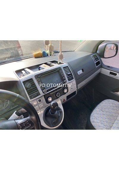 Volkswagen Transporter T6 ( Gümüş Gri Set ) Torpido Maun Kaplama