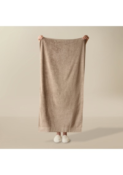 Soft Premium Banyo Havlusu - Bej - 70x140 Cm Çok Renkli