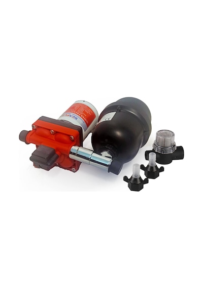 Seaflo 12 Volt 2 Lt Tanklı Otomatik Hidrofor, 11.3lt 3.7bar Tekne, Karavan Hidroforu