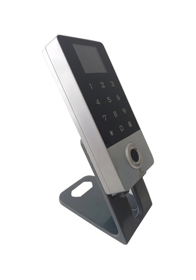 Sr-214 Lcd Em-w Ip68 Parmak İzi Kart Şifre Okuyucu Lcd Ekranlı Metal Kasa 125 Khz 3 Adet