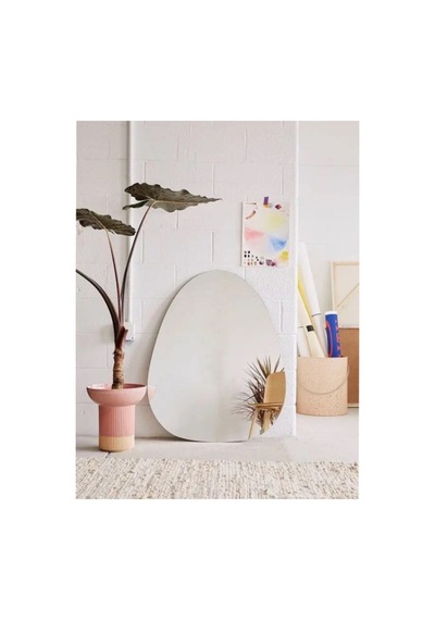 Enc Home Asimetrik Ayna Beyaz