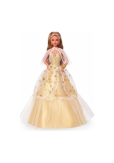 Barbie 2023 Mutlu Yıllar Bebeği - Kumral HJX06