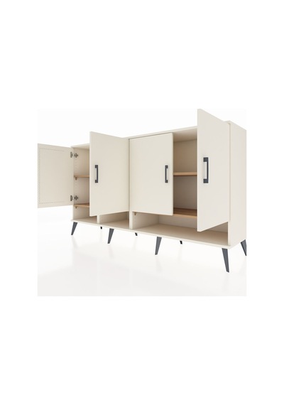 Hyperion Konsol 6 Raflı 4 Kapaklı 176x44x99 Aytaşı-aytaşı/çam Aytası - Aytası Hyperion Konsol 6 Raflı 4 Kapaklı 176x44x99 Aytaşı-aytaşı/çam Aytası - Aytası