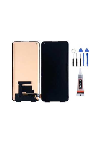 Oppo Find X2 Uyumlu Lcd Ekran Dokunmatik Tamir Seti Yapıştırcı Set Yedcom