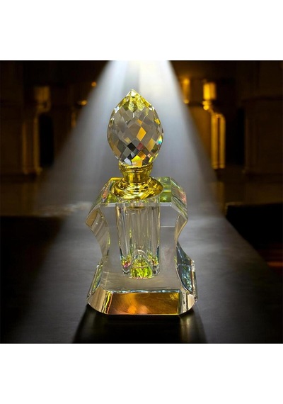 Aurora Crystal Diamond Parfüm Şişesi Lüks Dekoratif Makyaj Masası Aksesuarı