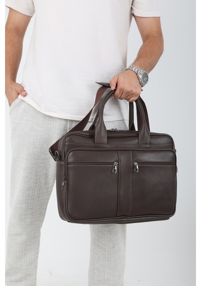 Erzeno Hakiki Deri Evrak Ve Laptop Çantası / Uzun Askılı Büyük Boy Laptop Çanta / 15,6 İnç Kahverengii - 628189100 Kahverengii Erzeno Hakiki Deri Evrak Ve Laptop Çantası / Uzun Askılı Büyük Boy Laptop Çanta / 15,6 İnç Kahverengii - 628189100 Kahverengii