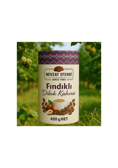 Nevzat Efendi Fındıklı Dibek Kahvesi 400g , Doğal Diğer