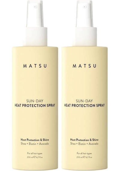 Matsu Sun-day Heat Protection Spray, 200 Ml 2 Paketi Açık