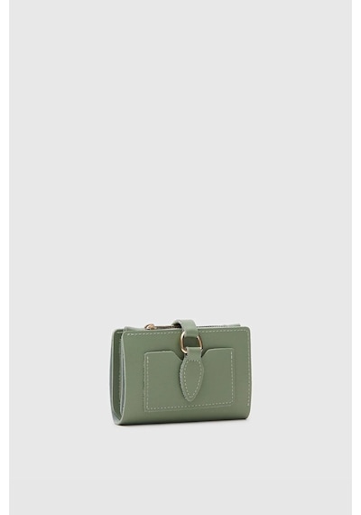 Shule Bags Kiki Çıtçıt Kapamalı Kadın Cüzdan Mint