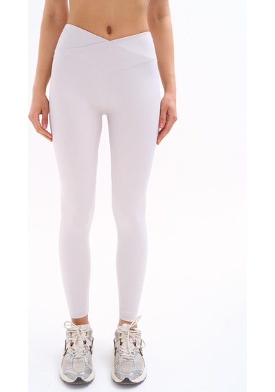Normal People Zena - Yüksek Bel Toparlayıcı Tayt Activefit Kumaş Gri