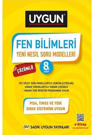 8.Sınıf Fen Bilimleri Üst Düzey Soru Modelleri -  Sadık Uygun
