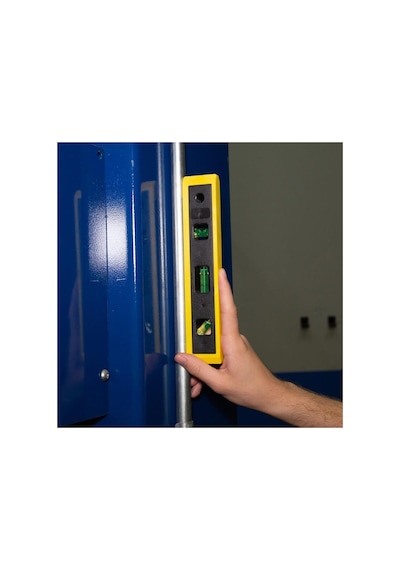 Aee Portatif Mini Su Terazisi 23 Cm 3 Gözlü Torpedo Level / Profesyonel İnşaat Ölçüm Aleti / Dayanıklı Ve