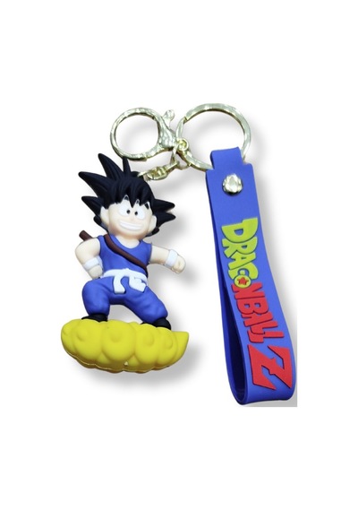 Dragon Ball Z Goku Nimbus Bulutu Temalı 3d Figürlü Anahtarlık - 1 Adet