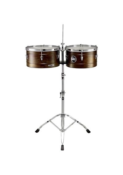 Meinl Marathon Series Standlı 14+15" Timbale Rusty Retro Antique Finish