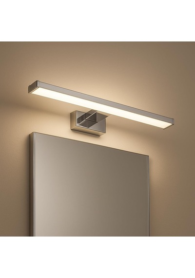 Leylek 8w 4200k Led Ayna Ve Resim Apliği 40 Cm 220v 720 Lümen Krom Gövde, Doğal Beyaz Işık, M