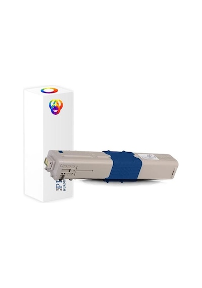 Plusprint C301 Oki C321dn Uyumlu Toner Mavi Renk