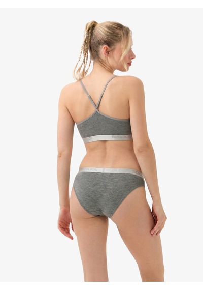 Kadın Spor Sütyen Silver 1631 - Gri Melanj Gri Melanj