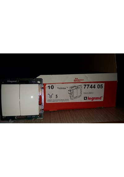 774405 Legrand Valena Serisi Komütatör Mekanizma Beyaz