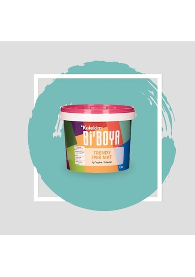 Bi Boya İpek Mat Trendy 7.5 L Marmaris Mavisi