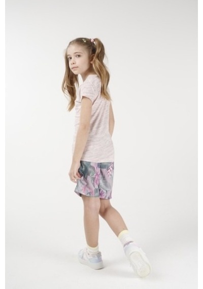 Brz Kids Kız Çocuk Kısa Kollu T-Shirt Pembe