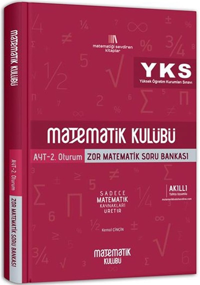 Matematik Kulübü Yayınları Ayt Zor Matematik Soru Bankası