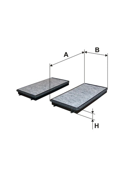 K1165a-2x - Kabin Hava Filtresi - Filtron