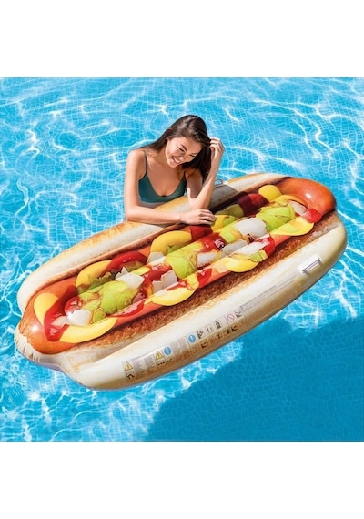Intex 58771 Hot Dog Yatak 173 Cm Çok Renkli
