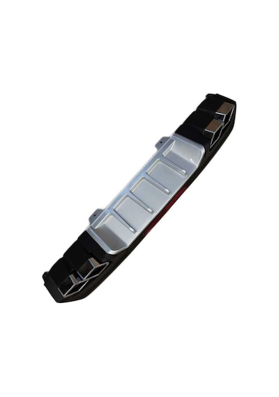 Honda Civic Fc5 2016-2020 Difuzör Kare Egzoz Silver N11.34948