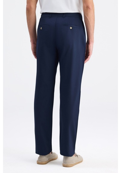 D's Damat Ds Damat Comfort Fit Lacivert Gabardin Chino Pantolon 6hcc3ı303778m Çok Renkli