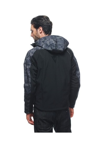 Dainese Ignite Tex Ceket Siyah Camo Gri