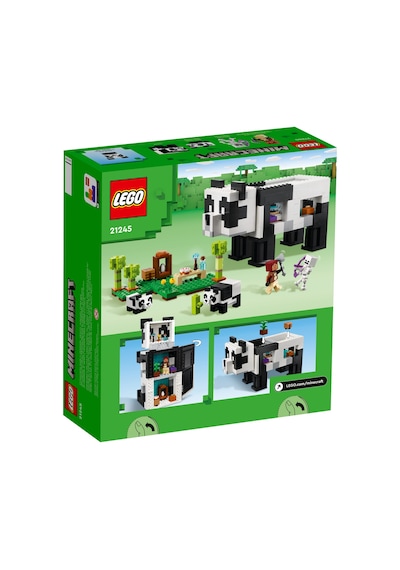 LEGO® Minecraft 21245 Panda Panda Barınağı 553 Parça