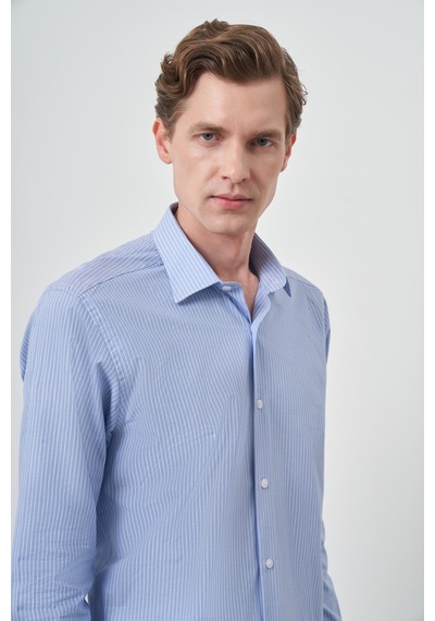 Morven Erkek A. Mavi Pamuk Trend Slim Fit Sert Yaka Gömlek 25mc004056311 A. Mavi A. Mavi Morven Erkek A. Mavi Pamuk Trend Slim Fit Sert Yaka Gömlek 25mc004056311 A. Mavi A. Mavi