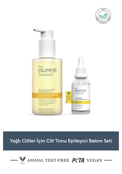 The Purest Solutions Yağlı Ciltler Için Cilt Tonu Eşitleyici Bakı