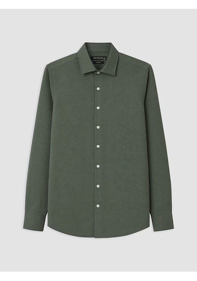 Lcw Busıness Yeşil Slim Fit Armürlü Erkek Gömlek Lcw Busıness Yeşil Slim Fit Armürlü Erkek Gömlek