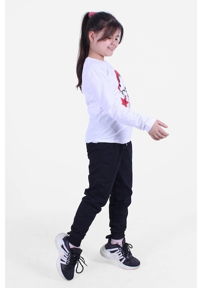 Fyk Kids Atatürk Baskılı Imzalı Uzun Kollu Unisexs Takım Çok Renkli