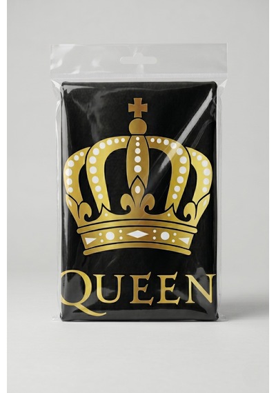 Queen Universal Motor Sele Kılıfı Siyah Scooter Sele Koruyucu Kadınlara Özel %100 Polyester Yıkanabilir Koltuk Kılıfı
