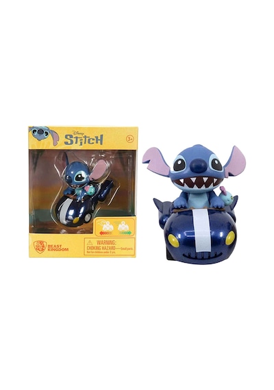 Yume Toys Disney Stitch Zoom Hero Serisi Çek Bırak Figürlü Spaceship 15750