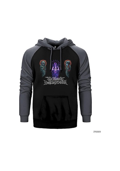 The Black Dahlia Murder Human Body Sarı Renk Reglan Kol Sweatshirt / Hoodie